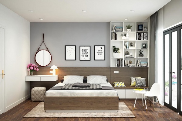 Trang trí nội thất phòng ngủ hiện đại đơn giản đẹp nhất