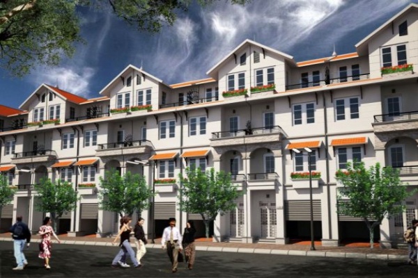 Khu nhà ở xã Tân Lập - Cienco 5