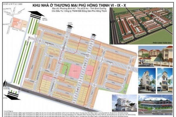 Khu dân cư Phú Hồng Thịnh 10
