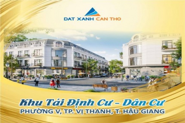 Khu tái định cư - dân cư Phường V