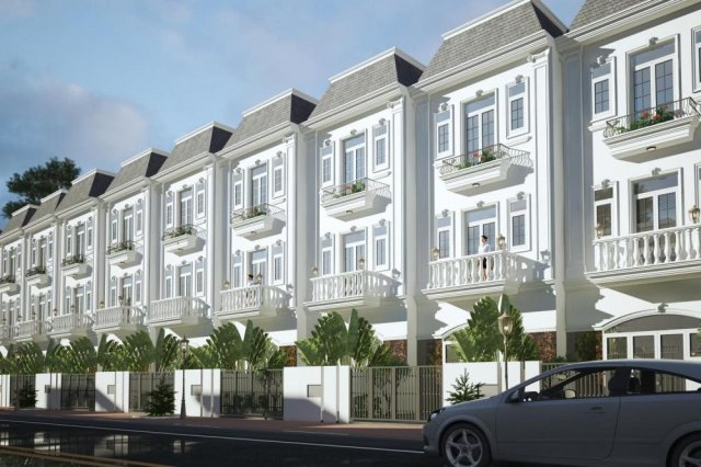 Khu biệt thự ven sông Chánh Mỹ