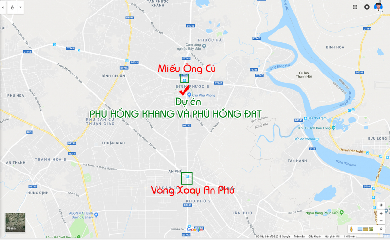 Khu nhà ở Phú Hồng Khang - Phú Hồng Đạt