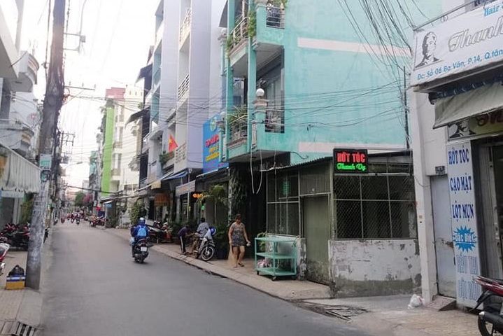 Bán căn góc Ba Vân Phường 13, Quận Tân Bình Dien tich 4m dài 12,6m = 51m