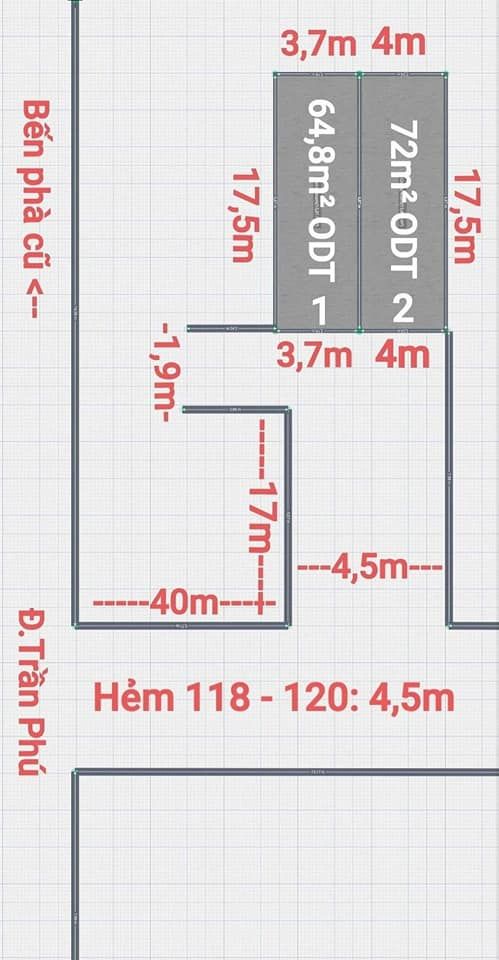 BÁN NỀN ĐẸP THÍCH HỢP XÂY DỰNG NHÀ NGHỈ HOẶC KHÁCH SẠN NGAY TRUNG TÂM NINH KIỀU