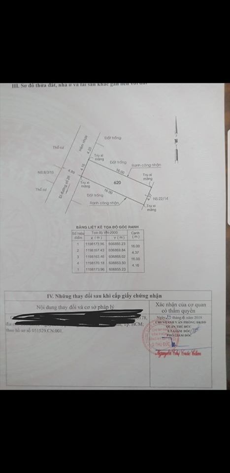 Bán đất đường 26, hiệp bình chánh gần Gigamall