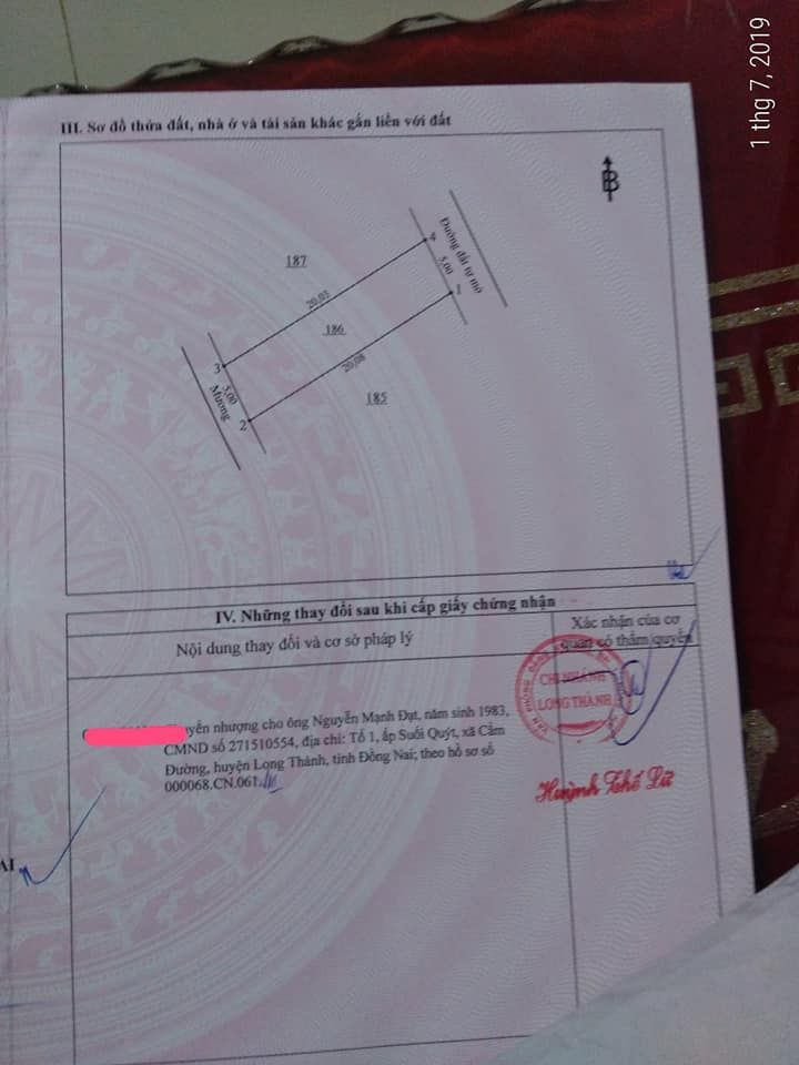 Miếng đất ngay cầu Linh Hương Tam An....trục đường ra thị trấn Long Thành chỉ 2km