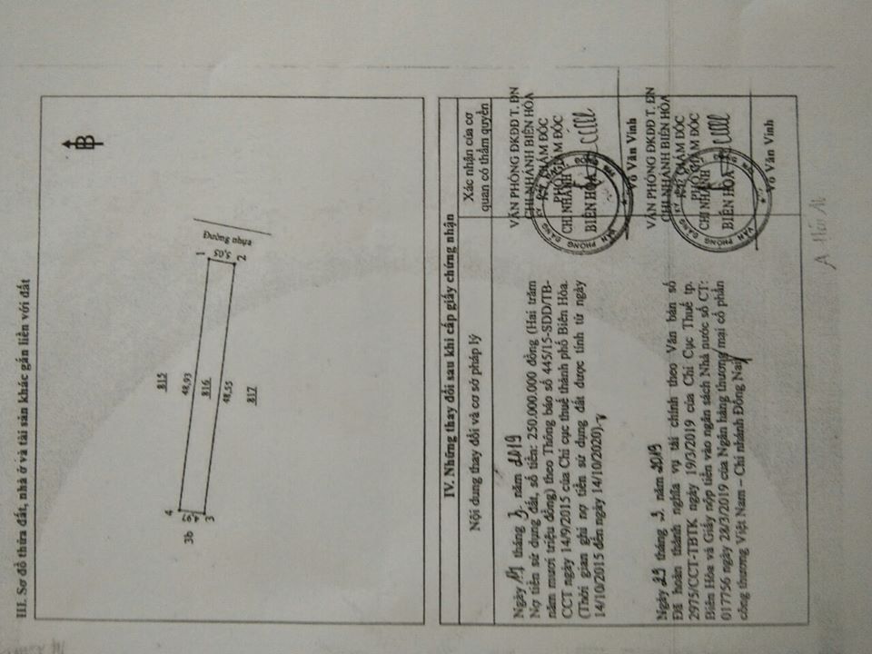 Cần tiền bán rẻ nhà có Dãy trọ 7 phòng phường Long Bình tân thành phố Biên Hòa, 243m2, thổ cư 200m