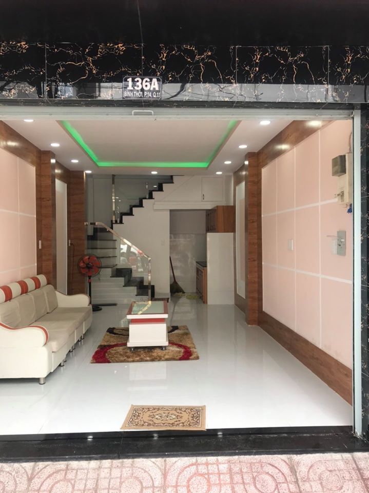 Bán nhà MT 136A Bình Thới, Phường 14, Quận 11, Thành Phố Hồ Chí Minh