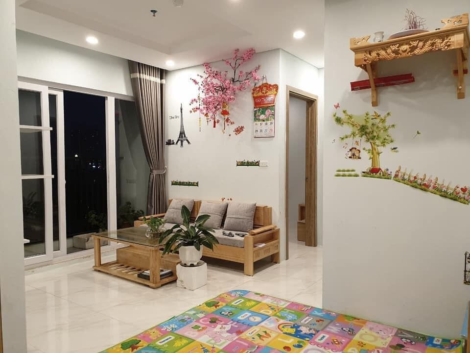 Bán căn góc chung cư HUDB 2PN. Nội thất đầy đủ. Giá bán 750 triệu. LH 0868.695.556