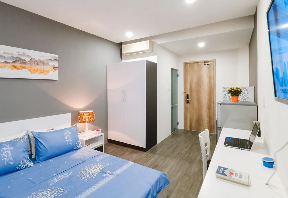 Phòng studio full nội thất Trần Bình Trọng quận 5