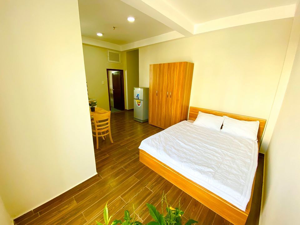 CHO THUÊ CĂN HỘ CÓ NỘI THẤT , BAN CÔNG - Đường TÔN ĐẢN, QUẬN 4, TP HCM.