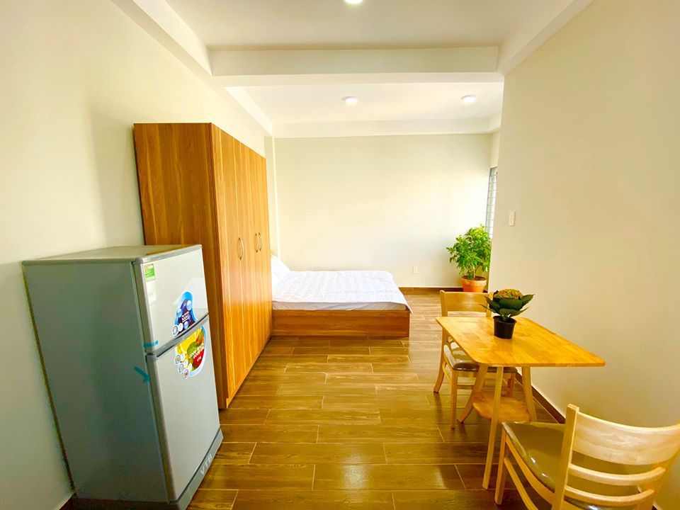 CHO THUÊ CĂN HỘ CÓ NỘI THẤT , BAN CÔNG - Đường TÔN ĐẢN, QUẬN 4, TP HCM.