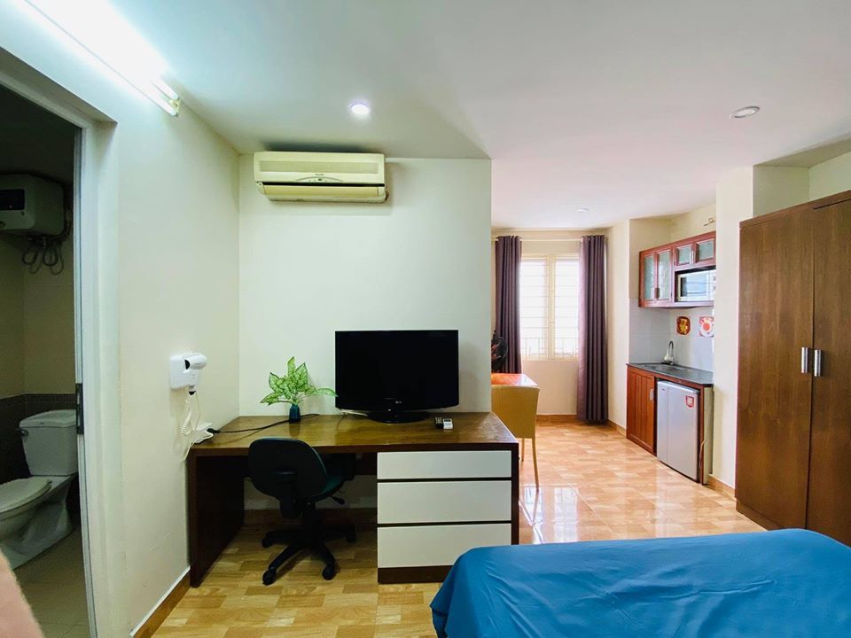 Cho thuê phòng tại ngõ 171 nhà 52 Nguyễn Ngọc Vũ đầy đủ tiện nghi, nội thất sang