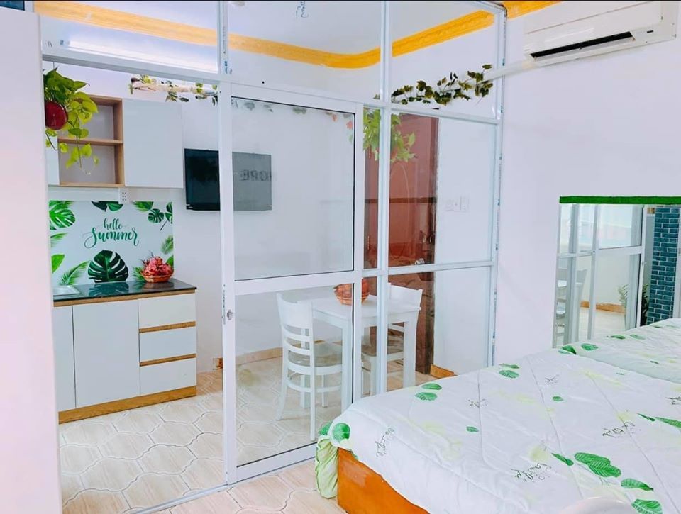 Căn hộ 1 phong ngủ, 1 phòng khách riêng biệt 704 Điện biên phủ TRUNG TÂM QUẬN 10