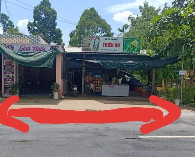 Bán nhà đất mặt tiền đường lớn 887 áp 1 long mỹ giông trôm Bến Tre kế bên trường học cấp 1 trường c