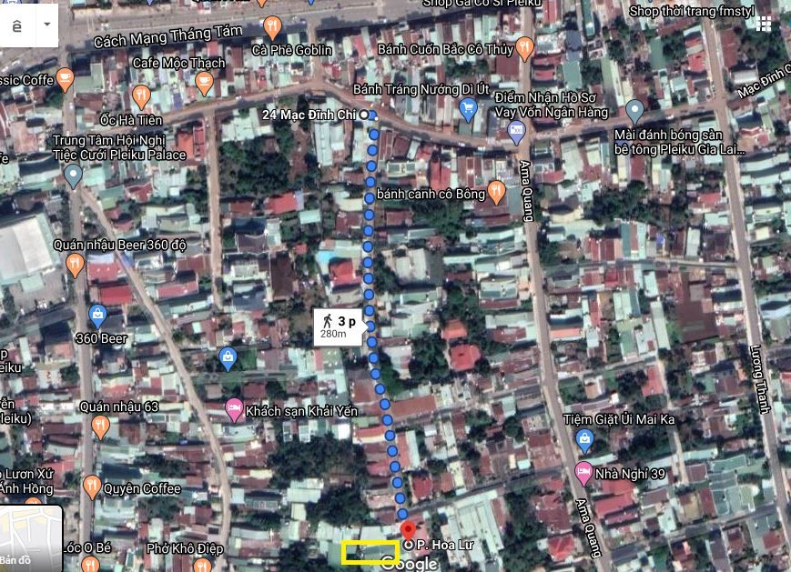 Bán Nhà hẻm 24 Mạc Đỉnh Chi có sân ôtô - gần ngay siêu thị Co.op Mart, Quảng trường Đại Đoàn Kết.