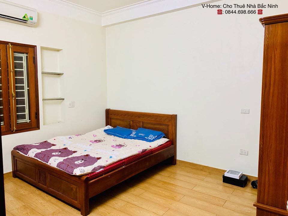 Cho thuê nhà 5 phòng ngủ khép kín Khu Hud A- Phường Võ Cường- TP Bắc Ninh