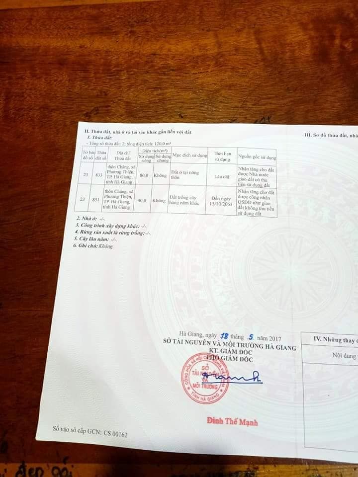 cần bán đám đất ở xã phương thiên đối diện trường cấp 2 phương thiên nhìn sang