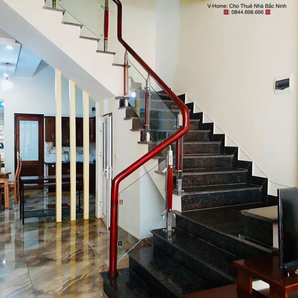 Cho thuê nhà 5 phòng ngủ khép kín Khu Hud A- Phường Võ Cường- TP Bắc Ninh