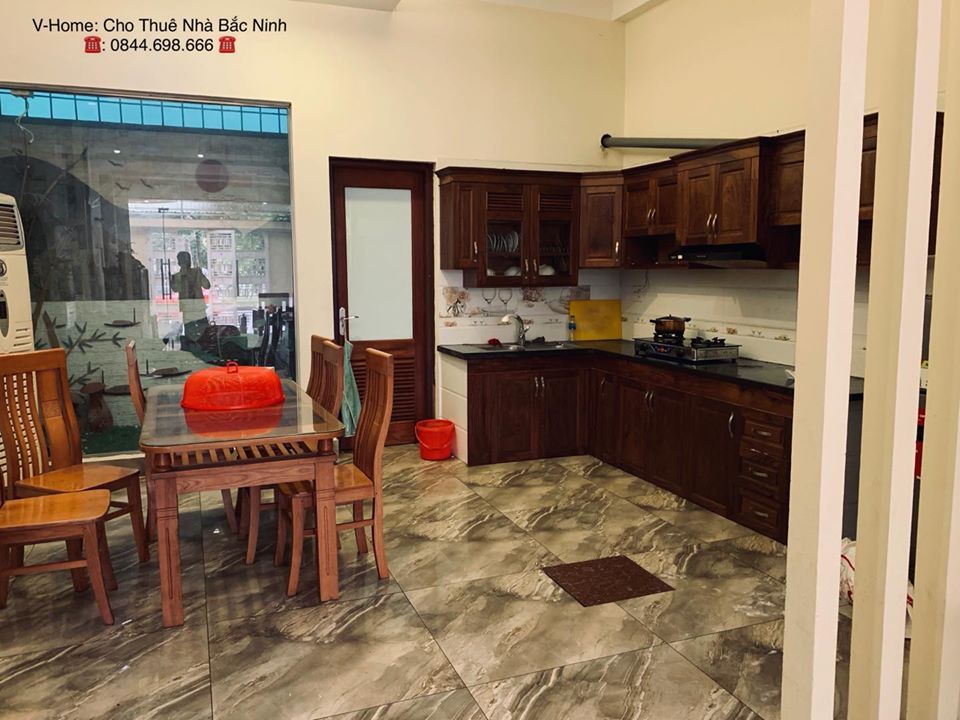 Cho thuê nhà 5 phòng ngủ khép kín Khu Hud A- Phường Võ Cường- TP Bắc Ninh