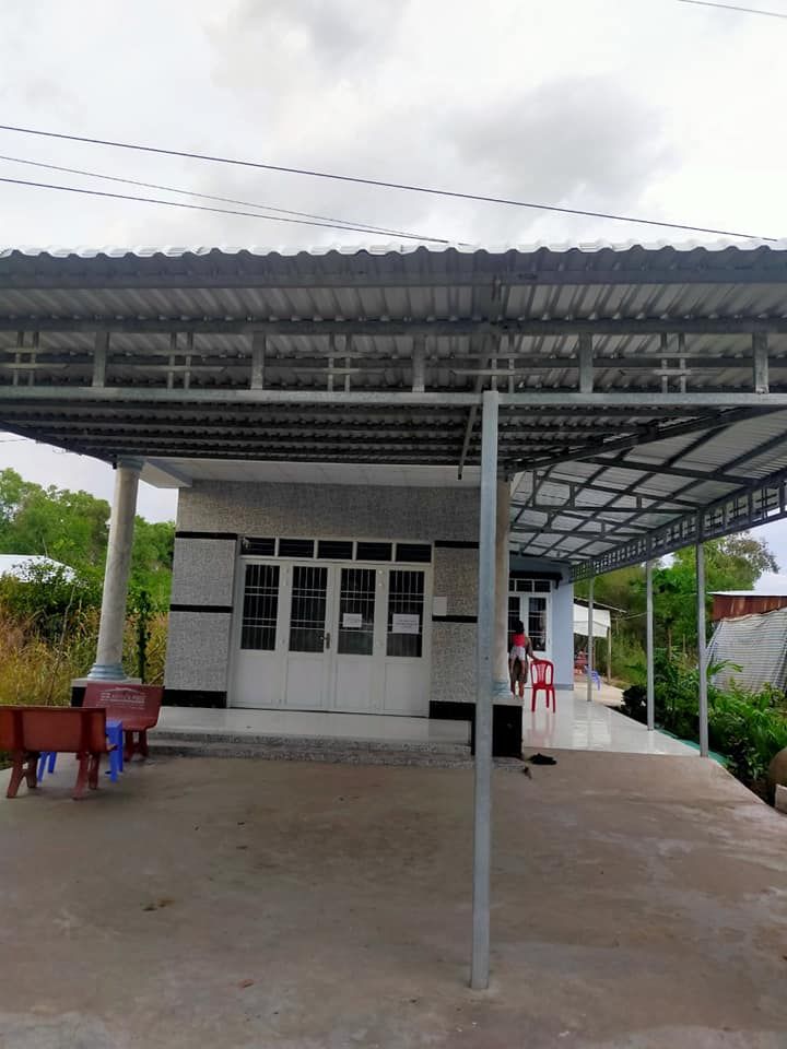 Nhà mặt tiền lộ nhựa thứ 7 .rộng 9m xã đông hưng B .huyện An Minh Kiên Giang