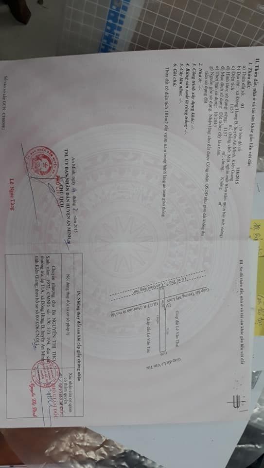 Nhà mặt tiền lộ nhựa thứ 7 .rộng 9m xã đông hưng B .huyện An Minh Kiên Giang