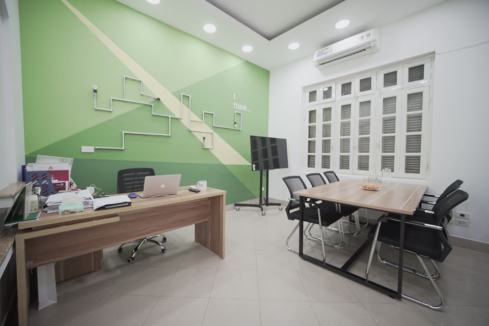 Sang nhượng nhà 250m2 đầy đủ đồ làm văn phòng / mặt bằng kinh doanh tại Cầu Giấy