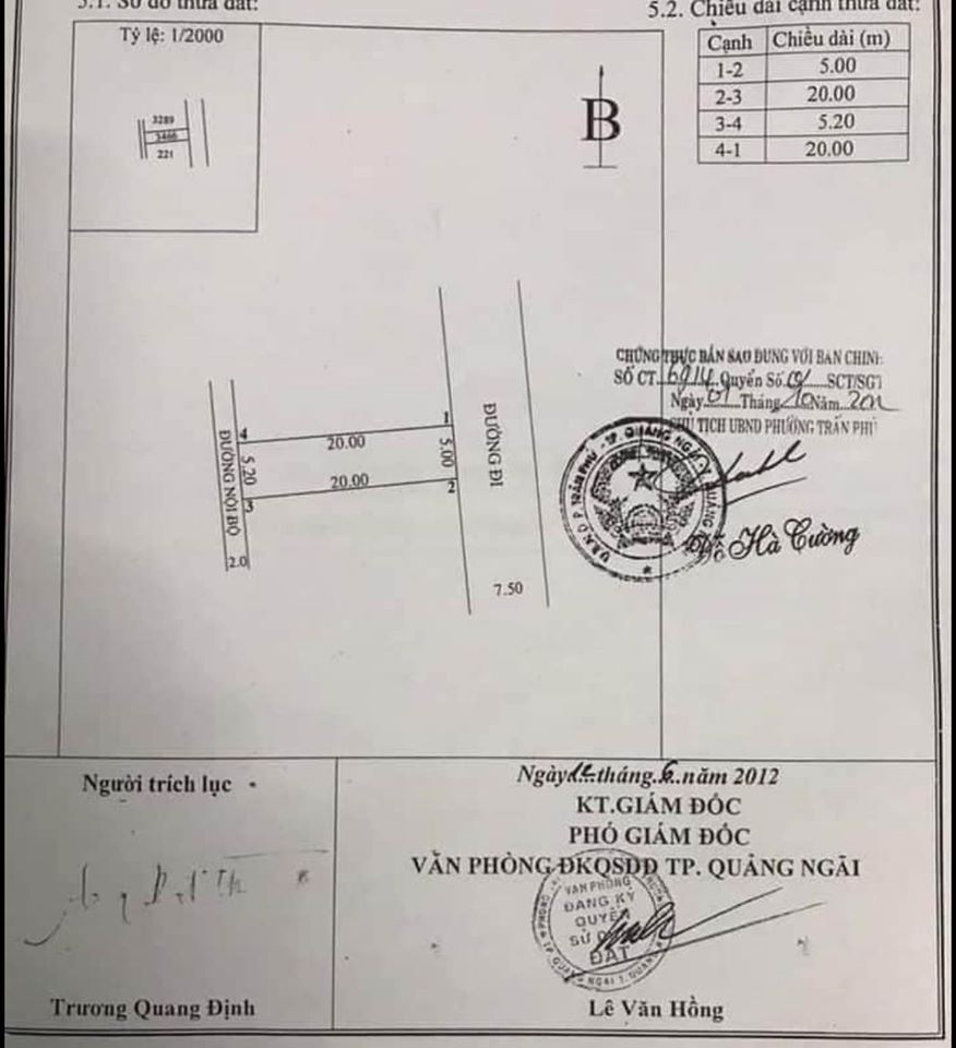 Chủ cần tiền bán nhà cấp 4 hẻm 01 chu văn an Thông Trần Hưng Đạo, gần công an tỉnh