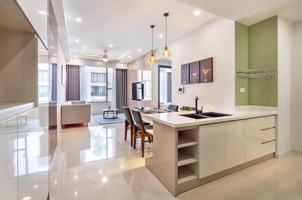 Cho thuê chung cư Tresor. quận 4 923 m2. Đầy đủ nội thất cao cấp