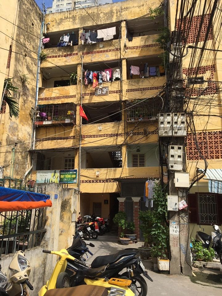 Bán chung cư G3A (Ngõ 12) khu tập thể quân đội, phường Thành Công, quận Ba Đình, Hà Nội.