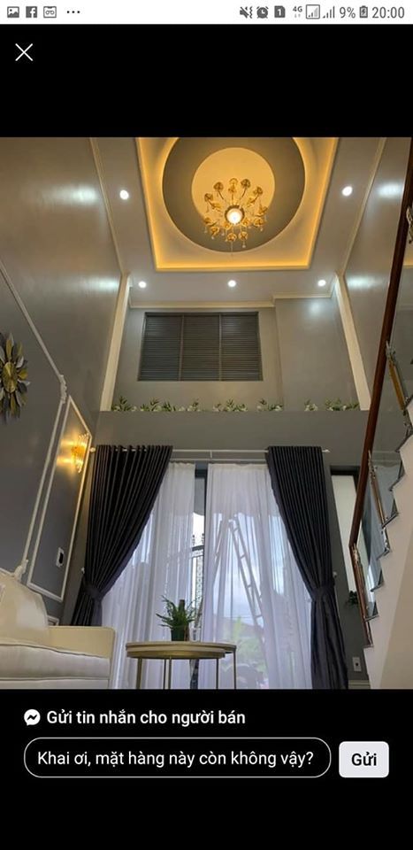 BÁN NHÀ Phường 6 TP Sóc Trăng 4x18m, trong giấy 72m, tài sản gắn liền với đất.