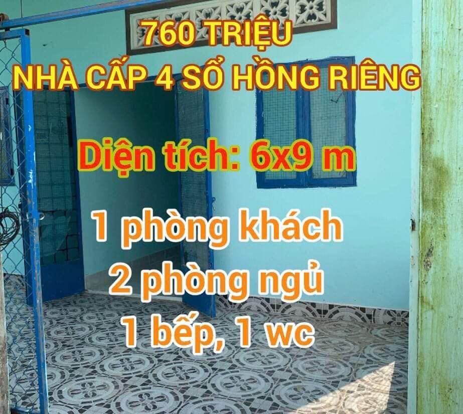 Bán căn nhà cấp 4 sổ Hồng riêng gần chợ Đình, Rừng Dầu, xã Mỹ Hạnh Bắc, huyện Đức Hoà, Long An