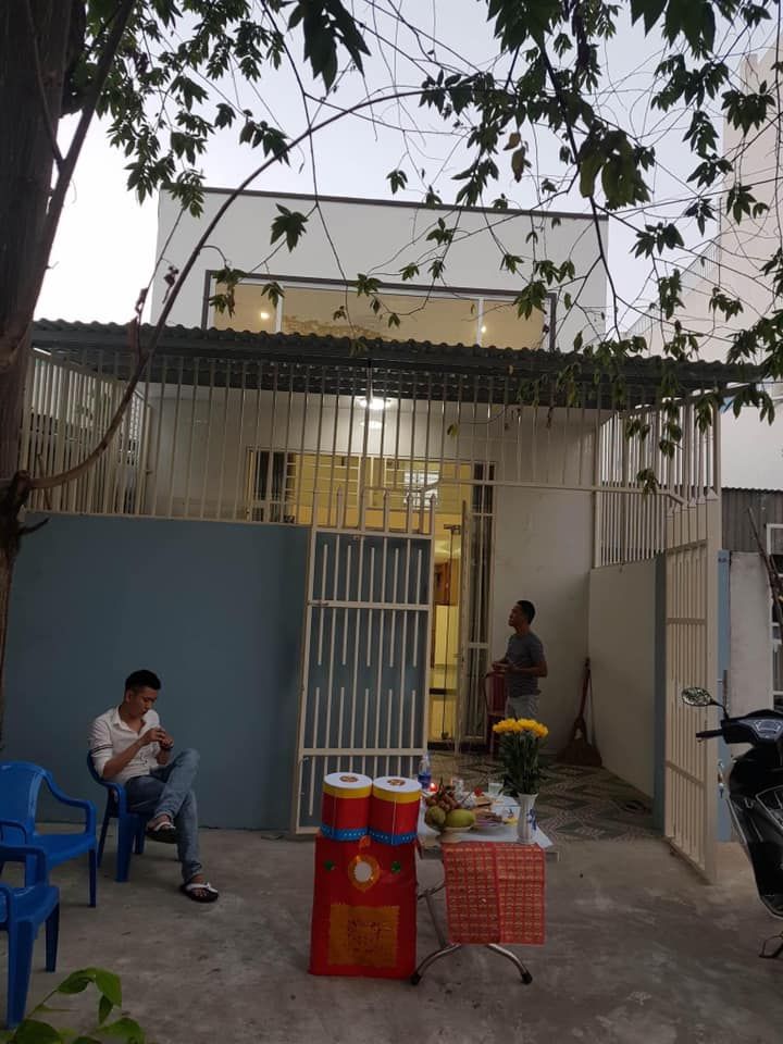 Nhà mt đường 7m cho thuê . Khu tân cường thành đầu đường hoàng minh thảo