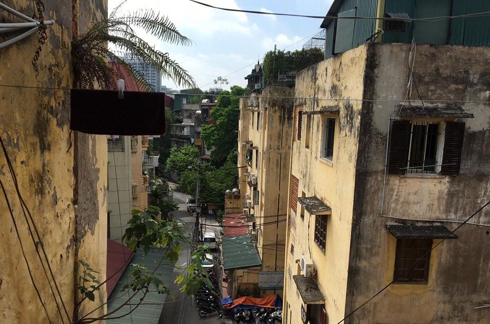 Bán chung cư G3A (Ngõ 12) khu tập thể quân đội, phường Thành Công, quận Ba Đình, Hà Nội.