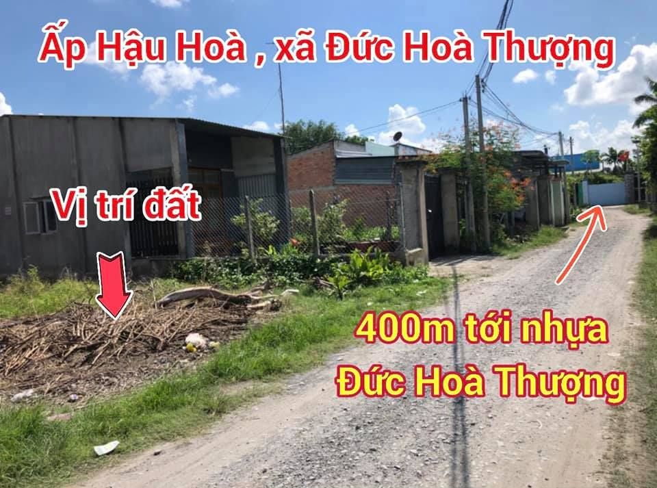 Chính chủ ký gửi bán Lô đất 5x31m thổ cư 100%, Shr ấp Hậu Hoà, xã Đức Hoà Thượng