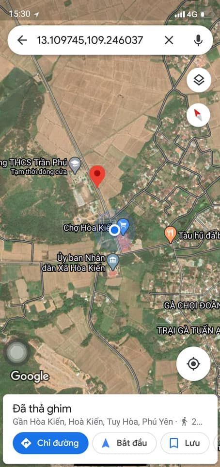 Cần bán nhanh lô đất đẹp nở hậu Quan Quang, Hoà kiến,Tuy Hoà,Phú Yên