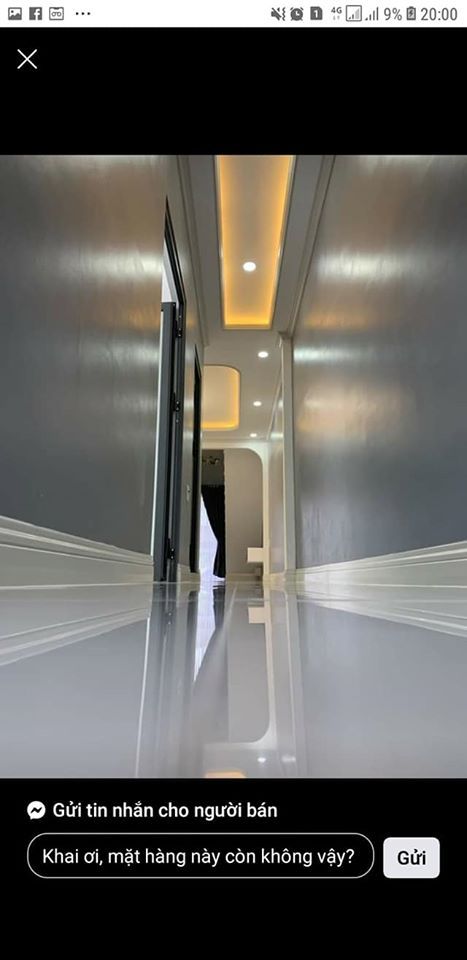 BÁN NHÀ Phường 6 TP Sóc Trăng 4x18m, trong giấy 72m, tài sản gắn liền với đất.