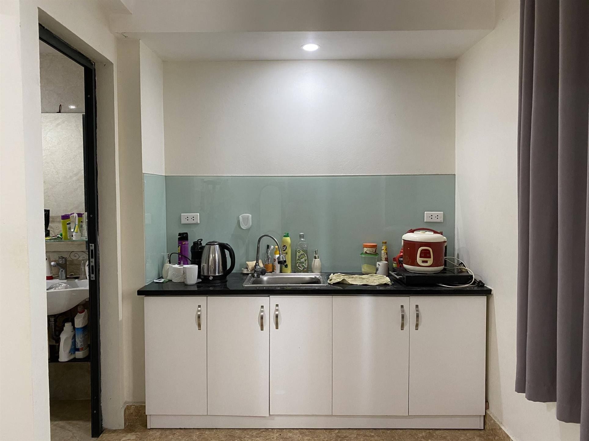 Phòng 30-35m2 thiết kế đẹp tiện dụng đầy đủ đồ 21 Lê Văn Lương. Có thể làm văn phòng.