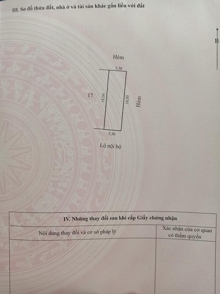 Cần bán đất đối diện chợ Thống Linh - Cao Lãnh 3 mặt tiền, dt 5,30m ×18m.Giá 550triệu