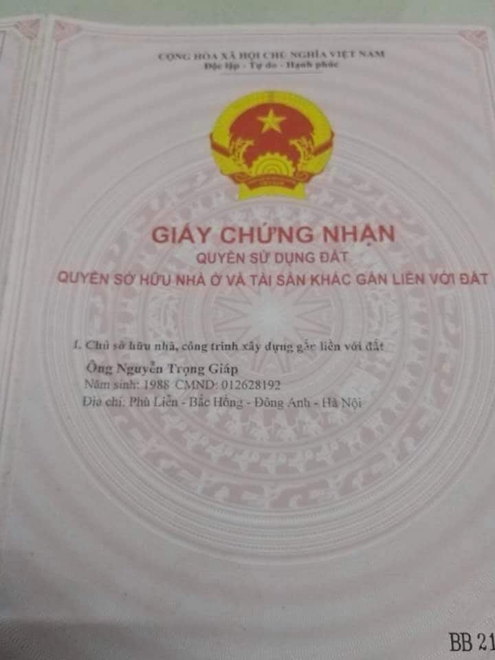 Chính chủ cần bán 519m2 đất tại thôn Thanh hà Sóc Sơn.