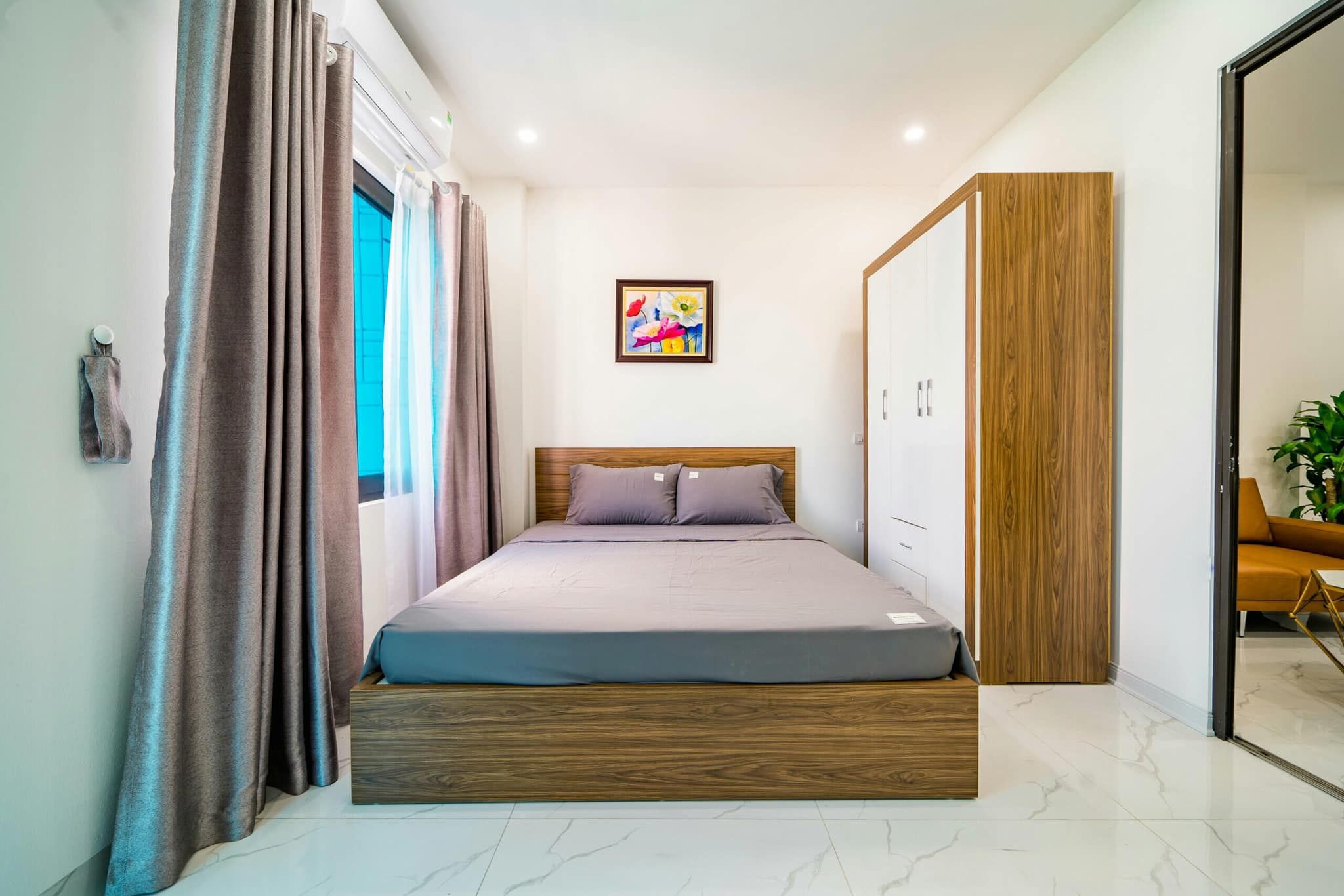 Cho thuê nhà Số 112 Trung Liệt (Gần ngõ 89 Thái Hà) 1K 1N Rộng 40m2
