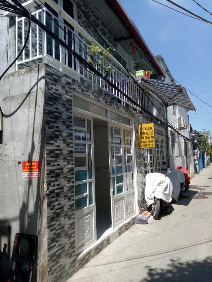 Cho thuê gấp nhà nguyên căn hẻm 160 nguyễn văn quỳ. phú thuận Q7. 1pn , 1WC .Dt 25 m2 trệt lầu Hẻm