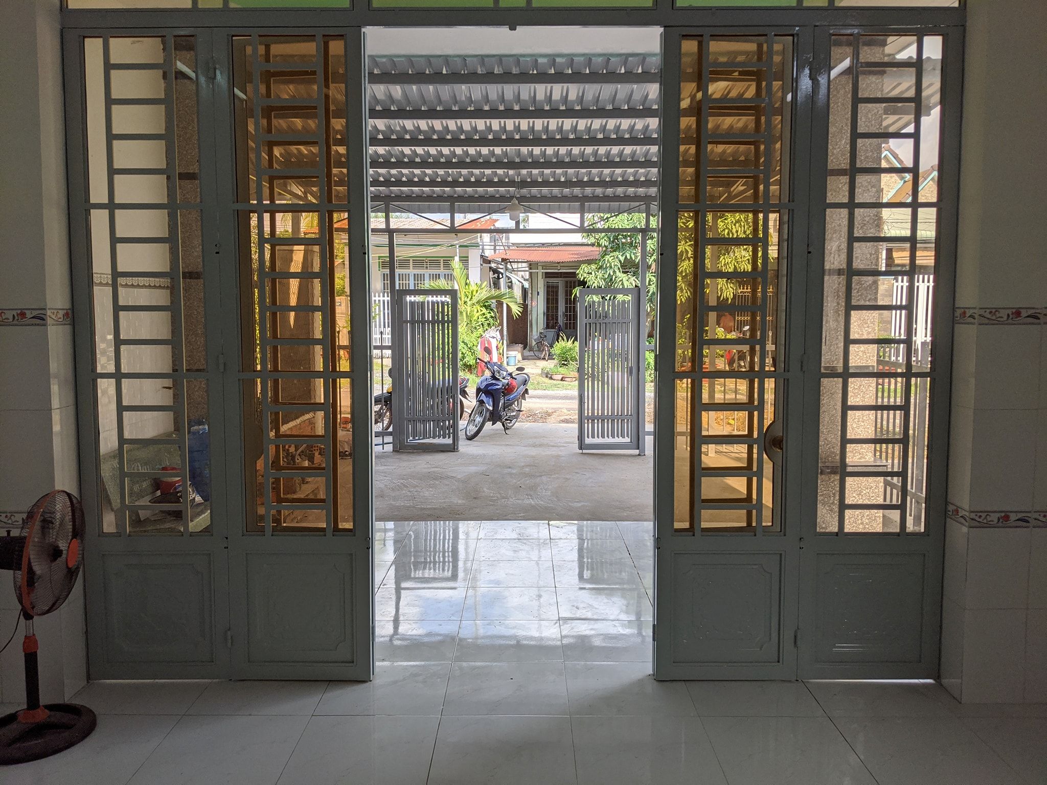 Bán Nhà trệt 6x25, hướng đông, thổ cư 80m2, nằm mặt tiền đường 3-3, gần bưu cục Bàu Năng (ĐT781)