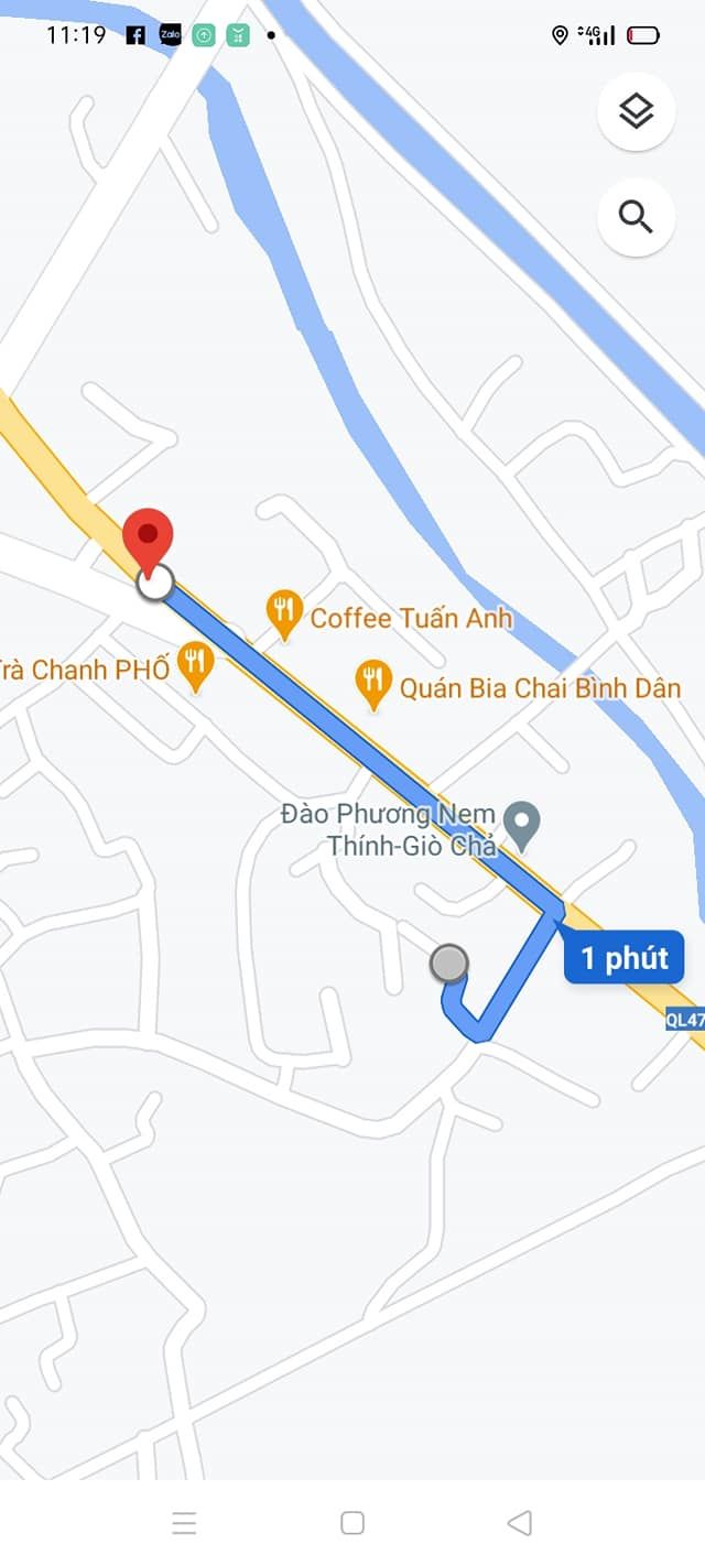 Bán lô đất 196m2.Diện tích 200m2 mà giá chưa tới 700 tr . RẺ QUÁ TRỜI. xóm Cộng . xã Đông Thịnh