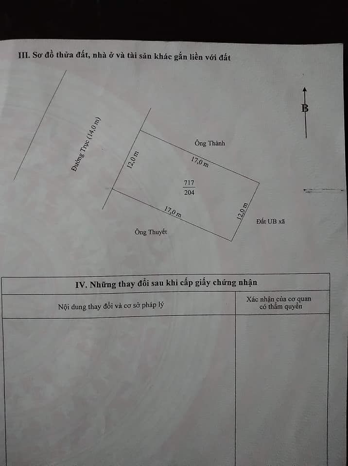 Bán lô đất 200m2 ,10m*20m tại Thôn Đồng Lương. Xã Vạn Hoà. Nông Cống