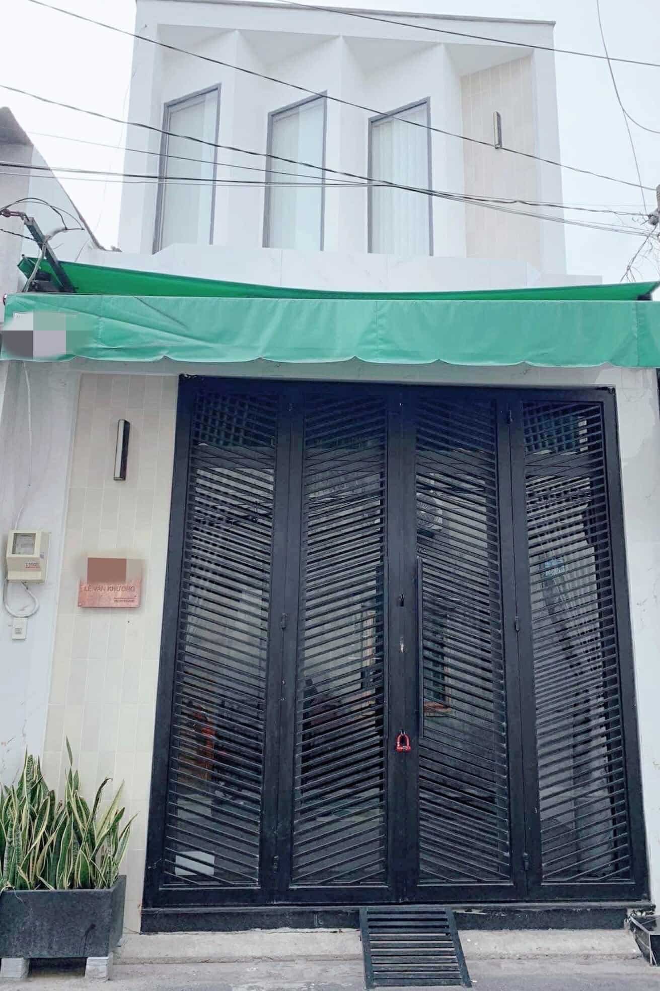 Nhà mới full nt 47m2-2tang Lê Văn Khương Q12 , hẻm kiamoning , sát chợ Thiếc ,3 tỷ nhỉnh 0932030061