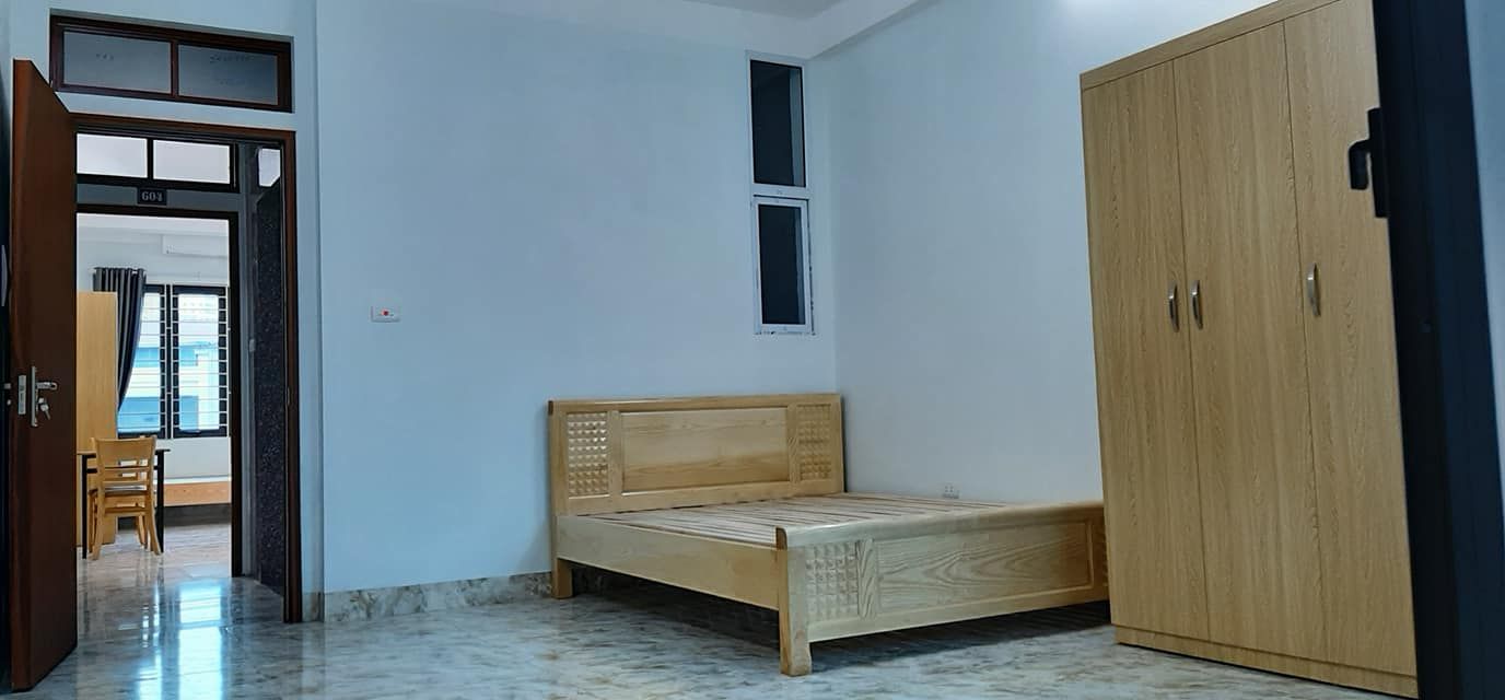 Cho thuê CCMN mới xây, có thang máy, ô tô đỗ cổng tại nhà số 32 ngõ 171 Nguyễn Ngọc Vũ