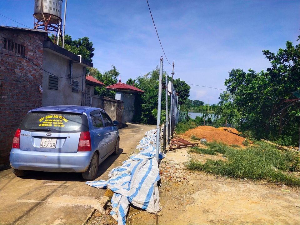 bán đất view sông Tích Giang , 862 m2 , có 400 m2 thổ cư , giá 2 triệu / 1m2