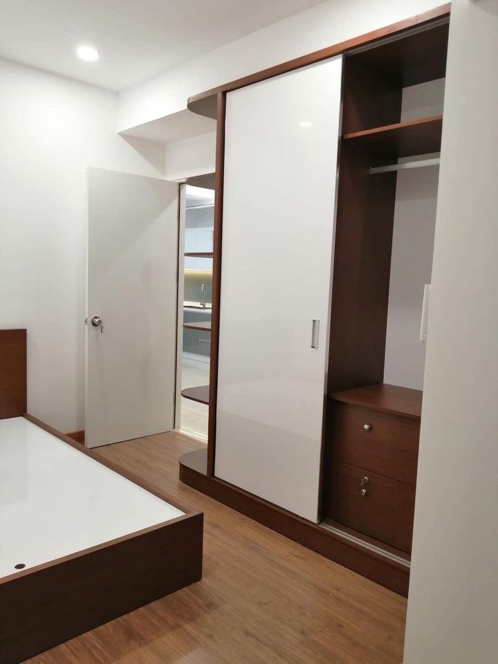Cho thuê căn 2PN1WC Hà Đô Riverside Quận 12. Ban công hướng Nam Tầng 4 thoáng mát