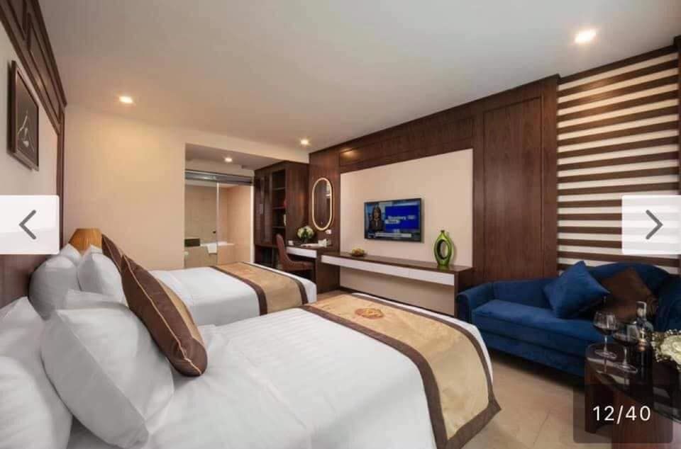 BÁN KHACH SẠN SAO NGUY NGA MẶT PHỐ CỔ HOÀN KIẾM, HÀ NỘI - NHÀ 9 TẦNG, 25 PHÒNG Diện tích 126m/sàn
